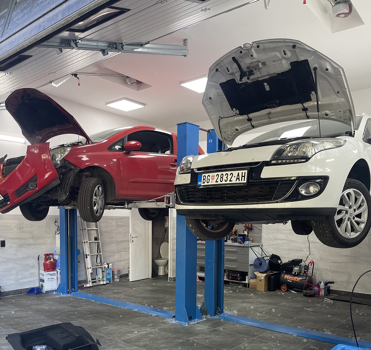 auto klime dača punjenje klima