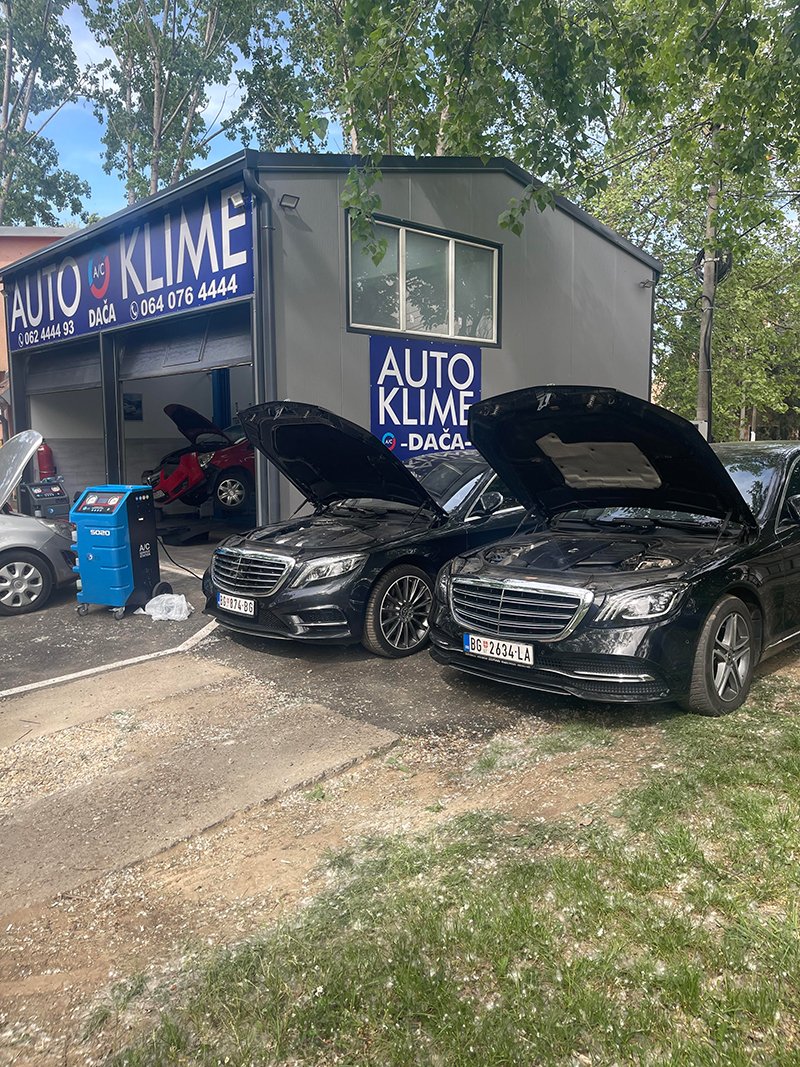 Auto klime Dača - punjenje klime gas R744