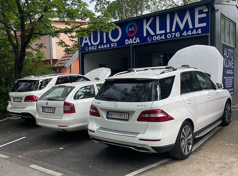 Auto klime Dača - godišnji servis klime - zamena polenskog filtera