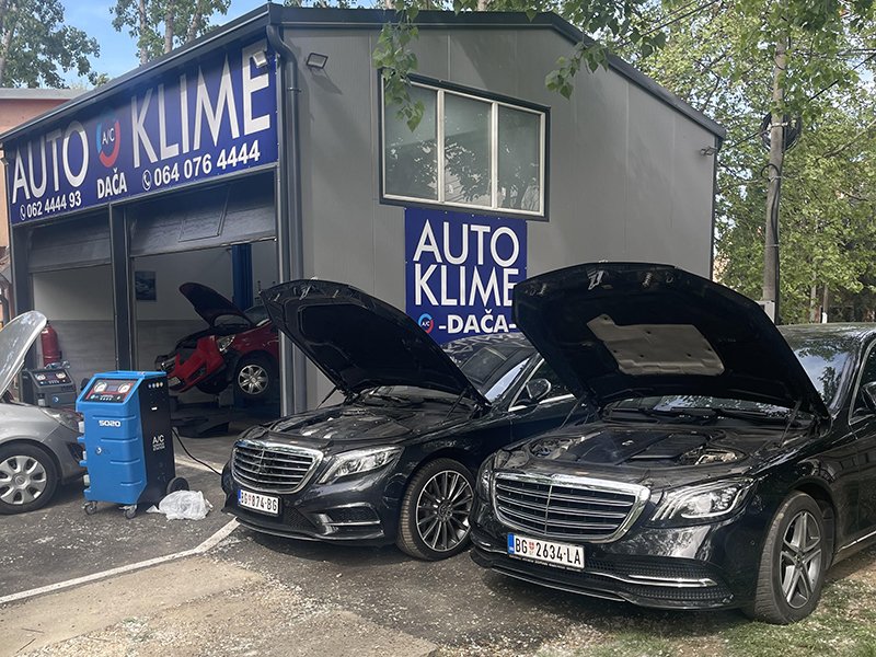 auto klime dača - servisne usluge - servis klime