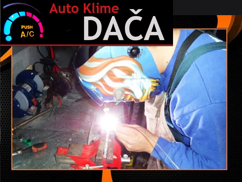 auto klime dača - uslužni radovi - varenje aluminijuma